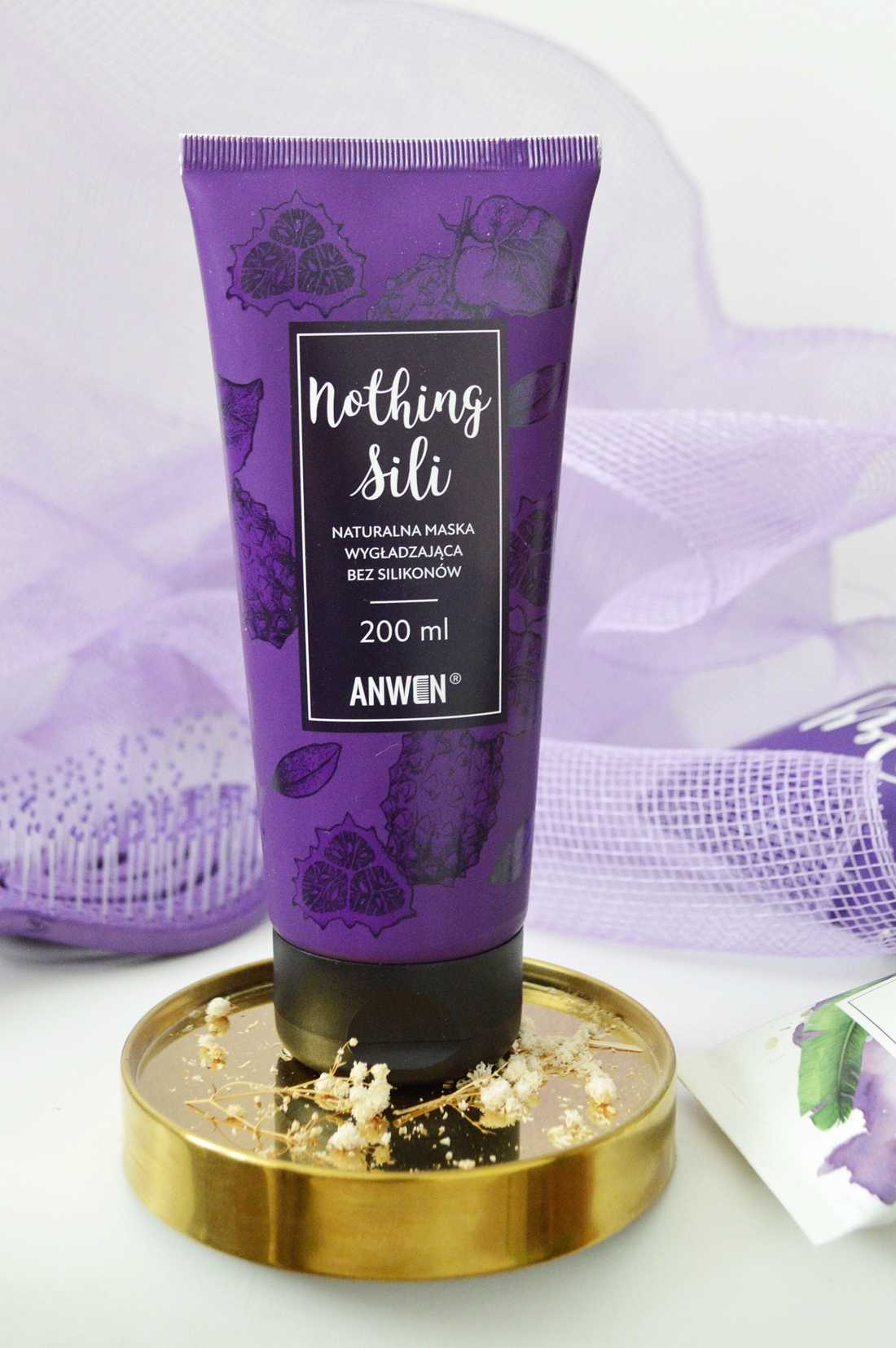 maska bankietowa efekt wow na włosach anwen